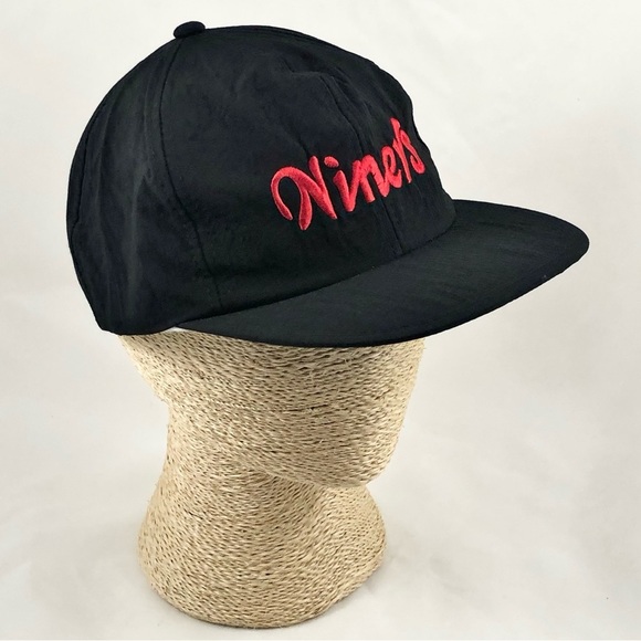Vintage Other - VINTAGE 1990'S NINERS EMBROIDERED NYLON UNISEX SNAPBACK HAT